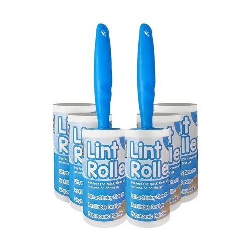 Lint roller set handles - lint,