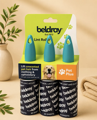 Beldray lint rollers pack 3 - lint,