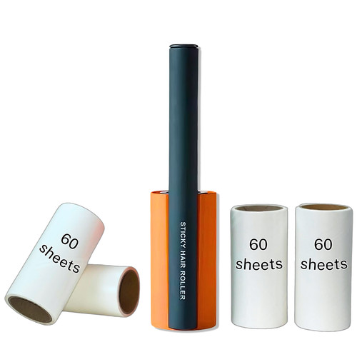 Lint roller with protective - roller,