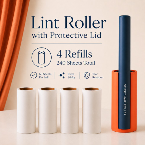 Lint roller with protective - lint,