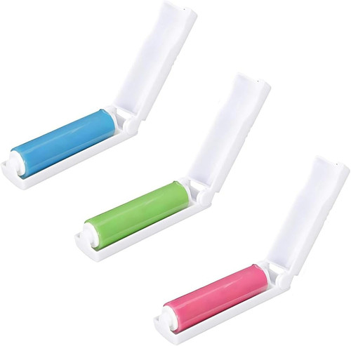 Mini lint roller - 3-in-1,