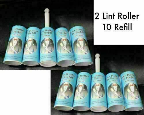 Sticky lint roller with10 - sticky,