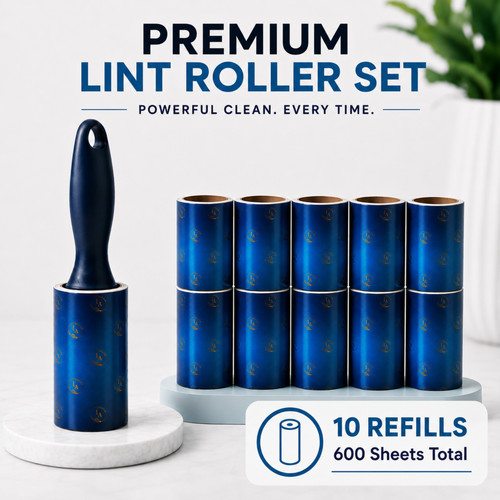 Lint roller with - roller, 10