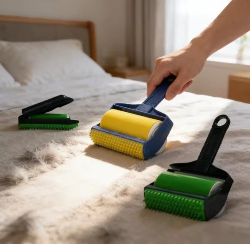 Washable reusable lint - washable, roller
