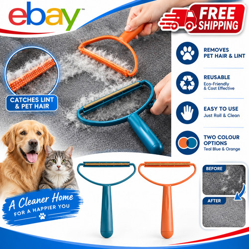 Portable lint roller remover - roller,
