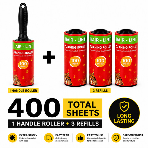 Pet hair lint roller - lint, 400