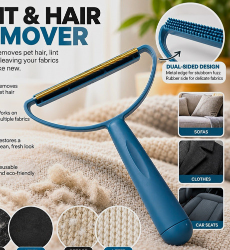 Reusable lint roller pet hair - pet,