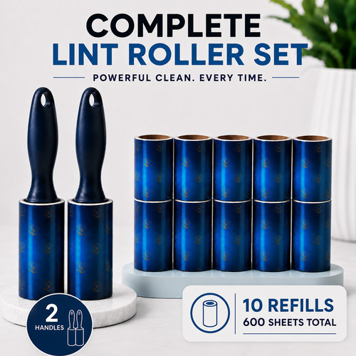 Lint roller set - lint,