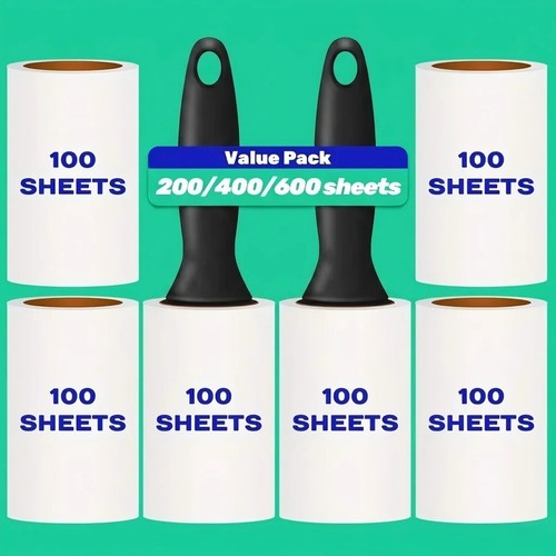 200 400 600 sheets - lint, roller